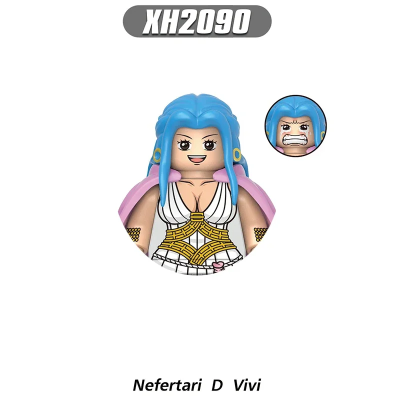 X0359Luffy Zoro Kuma Shiryu строительные блоки японские аниме-кирпичи куклы мини-игрушки