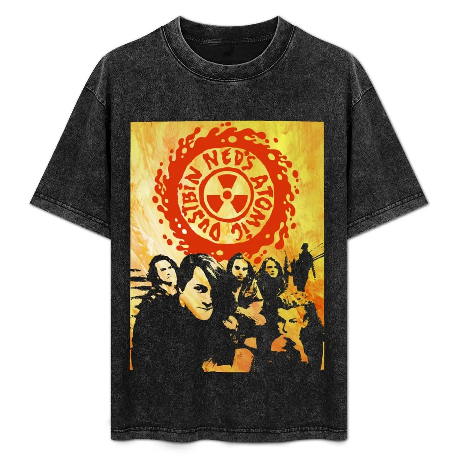 Футболка Neds Atomic Dustbin классическая футболка простые футболки большие корейские