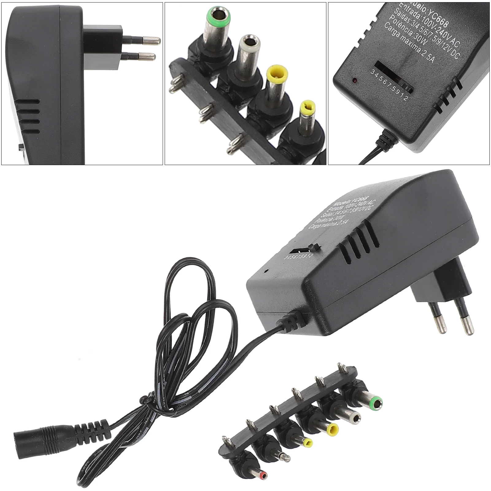 

1 Set Adapter Prime High Grade Sturdy Professional for Office Home