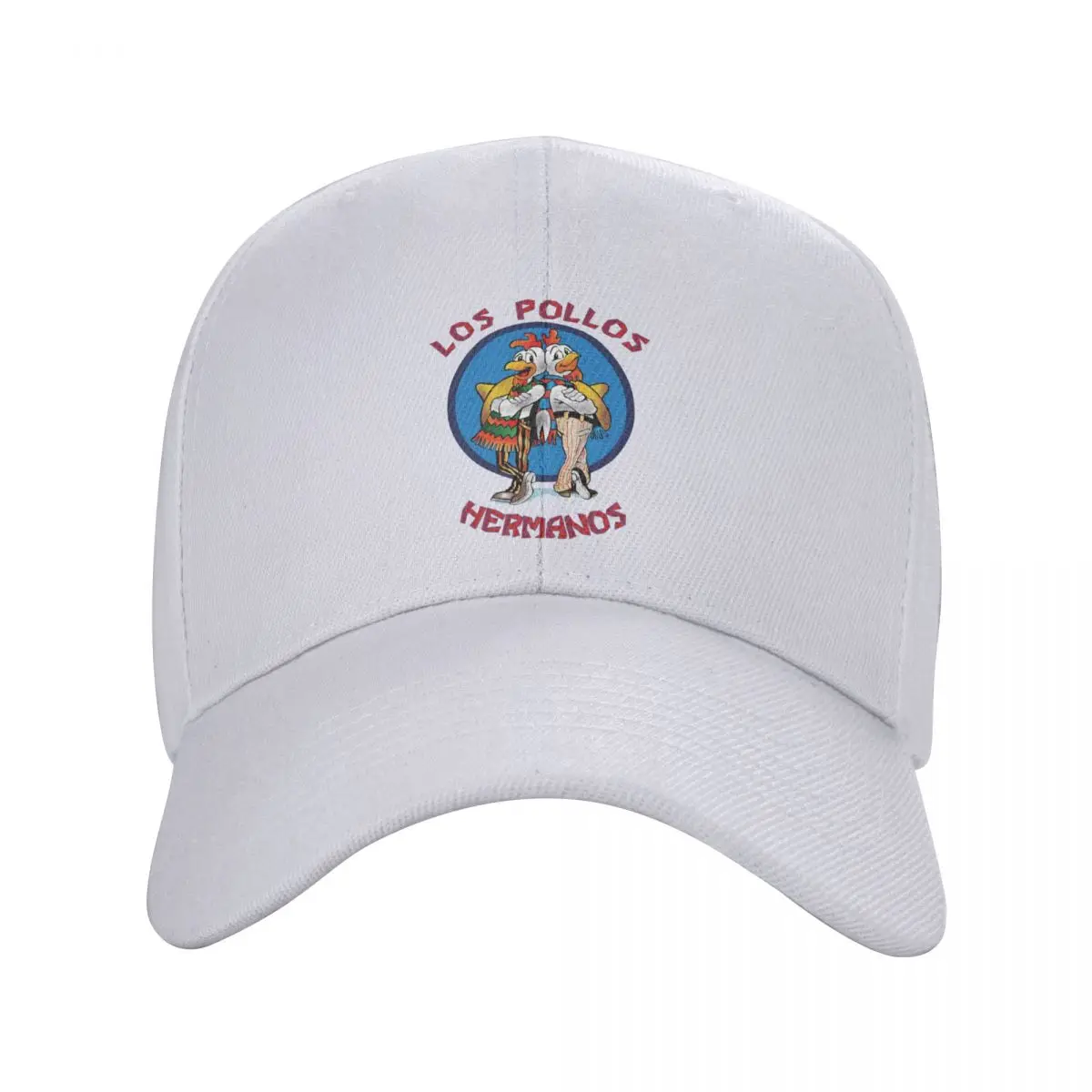 

Классическая забавная бейсбольная кепка Los Pollos Hermanos для мужчин и женщин, регулируемая по индивидуальному заказу Кепка унисекс в стиле «во в...