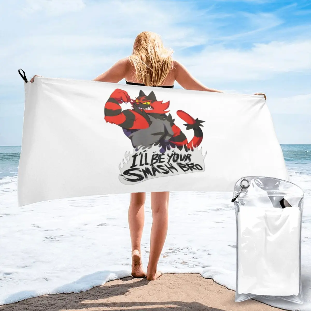 Мужское полотенце для баскетбола из полихлопка