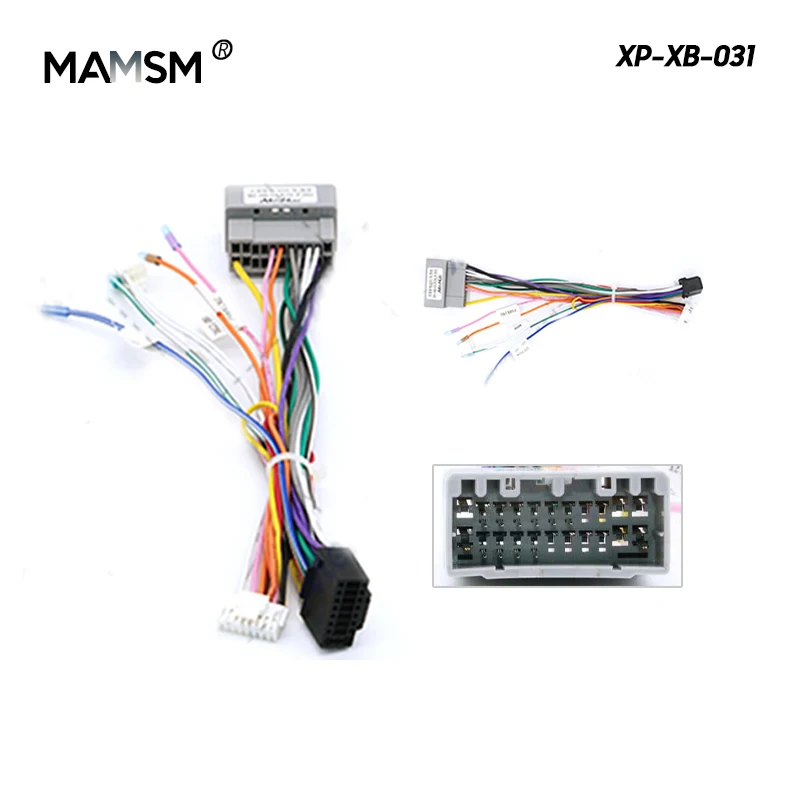 

Автомобильный 16-контактный адаптер портупеи MAMSM, Canbus декодер для Jeep Wrangler Cherokee Compass Grand Patriot Dodge Caliber Voyager RP5-CH-004