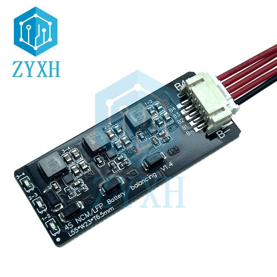 BMS 3S 4S Active балансировочная плата 1 2 А Lifepo4 Lipo литий-ионная литиевая батарея модуль