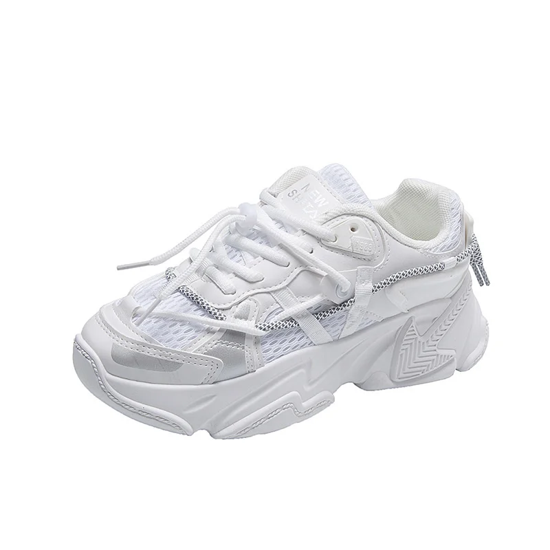 Couple Models Female Thick Bottom Korean Version Ins Tide 2022 New In White Breathable Hundred Students Casual Sports Shoes Male
