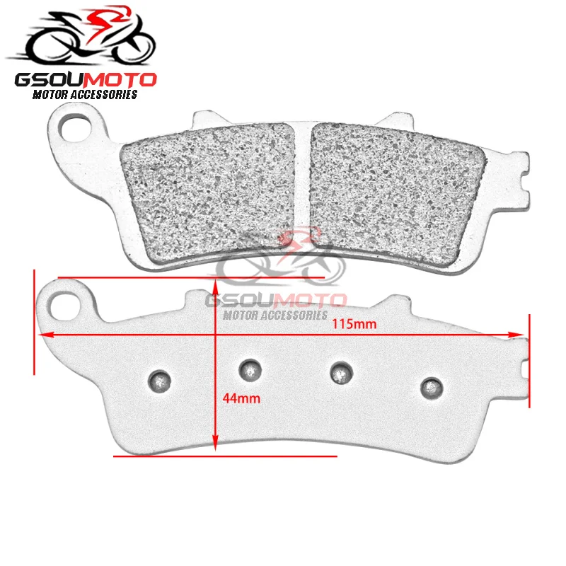 Фото Металлические тормозные колодки для мотоцикла Kawasaki EN650 Vulcan EN 650 S-ABS / S-Non ABS 2015 2016 2017 15-16-17 №2
