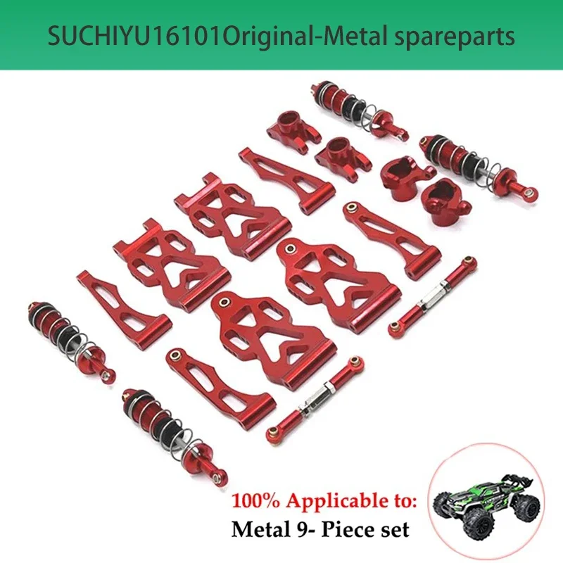 Neumáticos Rueda Camión Monstruo Hexagonal Para SCY 16101 16102 16103 1:16 Piezas Actualización De Coche Todoterreno RC 6324