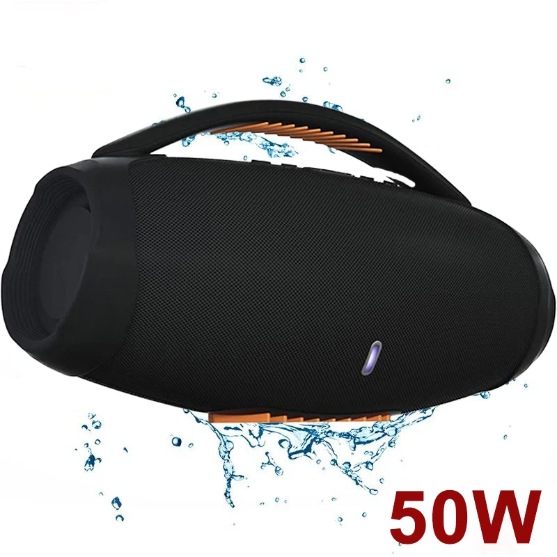 High Power 50W Boombox3 Wireless Bluetooth Speaker Waterproof Portable Column Super Bass Stereo Soundbox Mp3 Player Home Theater