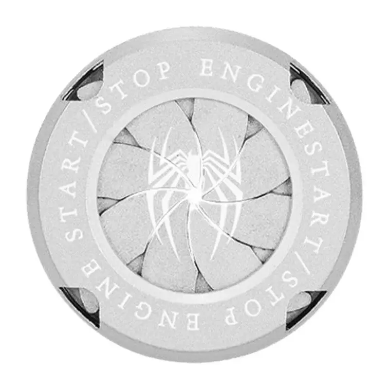 

Универсальная нажимная кнопка, пусковая крышка, Вращающаяся крышка кнопки зажигания автомобиля, украшение автомобильного двигателя, кольц...