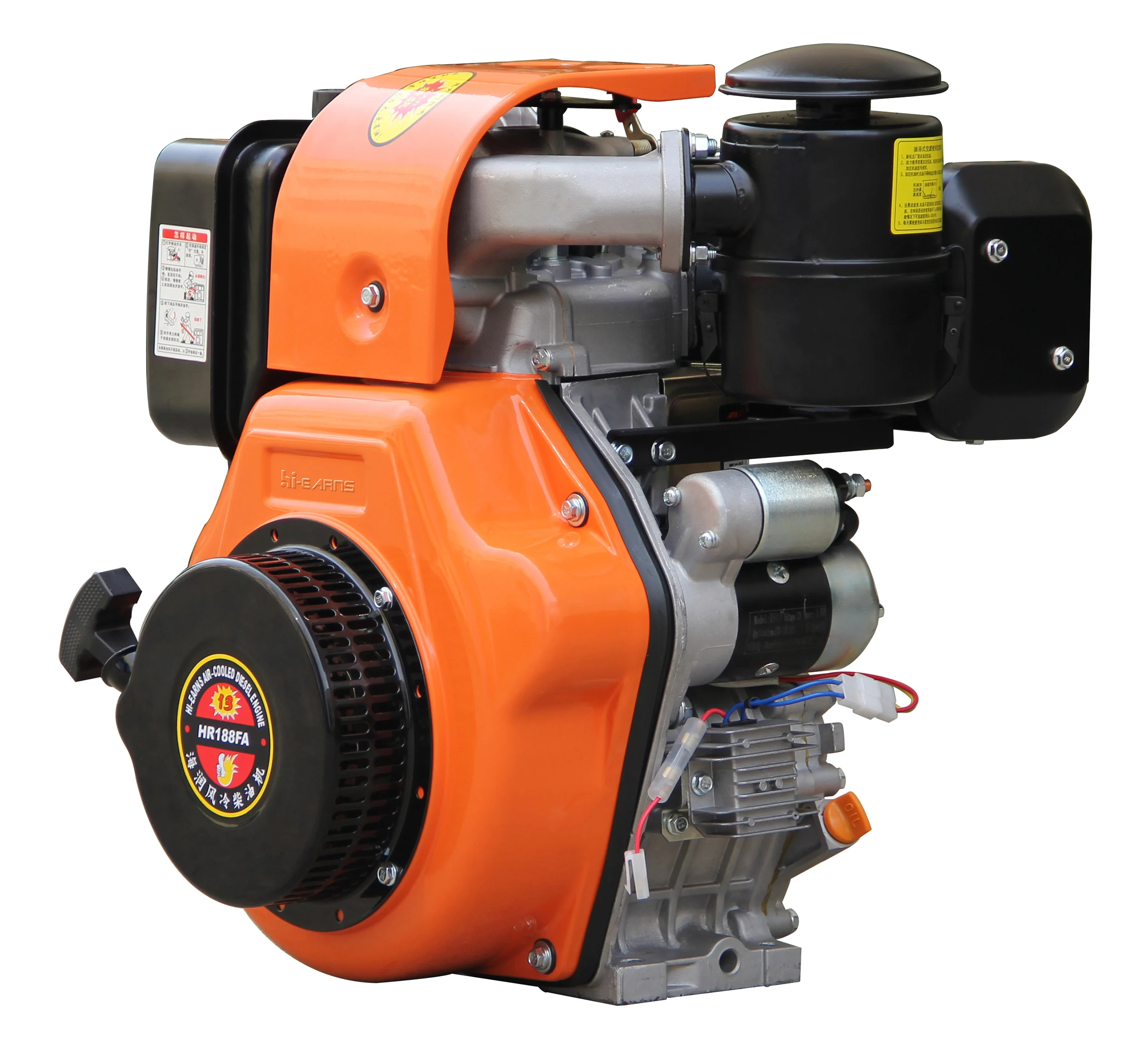 JAVarns 12h·p die-sel двигатель для сельскохозяйственного роторного культиватора