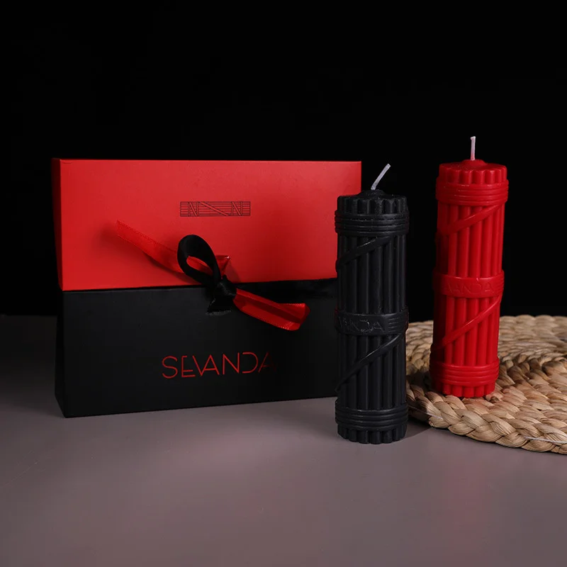 

Enigma sex toys Roman column low temperature candle SM props husband and wife adult flirting box rule: 40 pieces / box