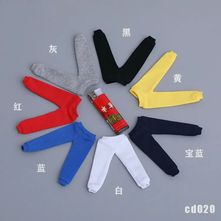 

1/12 Scale Male Soldier Clothing Sports Pants Model for 6" tbleague Doll