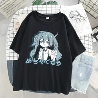 manga character anime print harajuku streetweartops women t shirt casual kawaii basic short sleeved tshirt girl y2k clothes