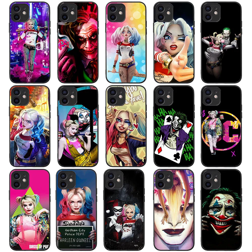 Мягкий чехол TS-66 Joker Harley для OPPO A40 A80 A1 A83 A85 A15 A15S A32 A5 A3S A12E A94 A16 A78 A17