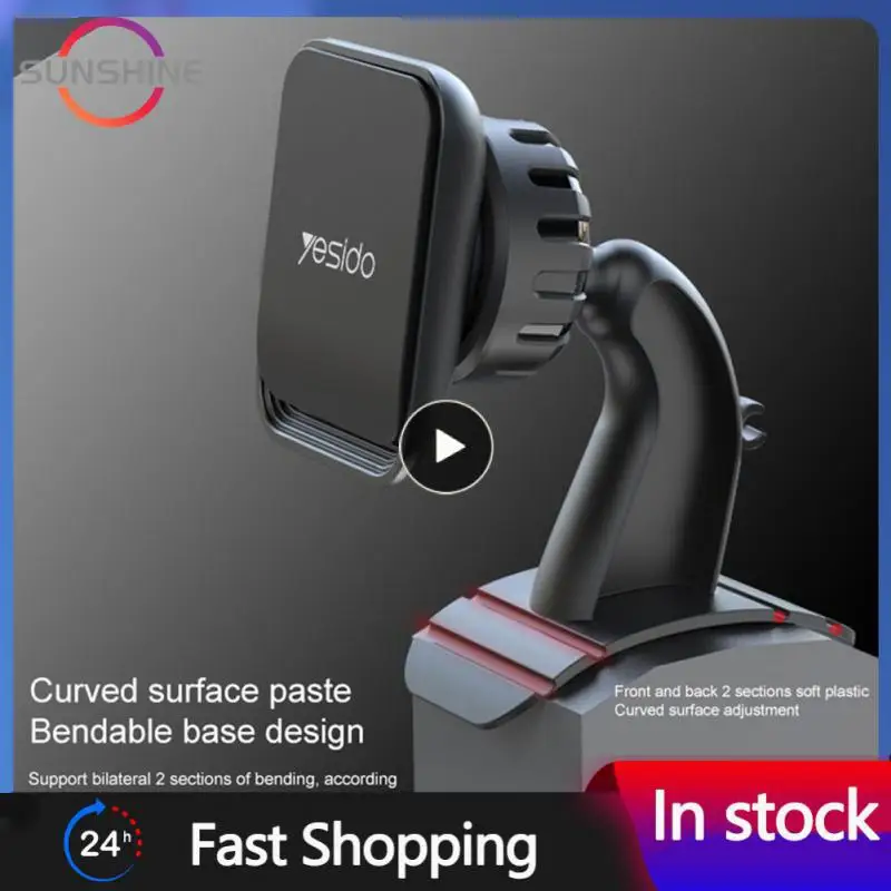 

360 Degrees Rotating Cellphone Bracket Magnetic Universal Phone Holder Stand Air Vent Magnet Mount Magnetic Car Phone Holder