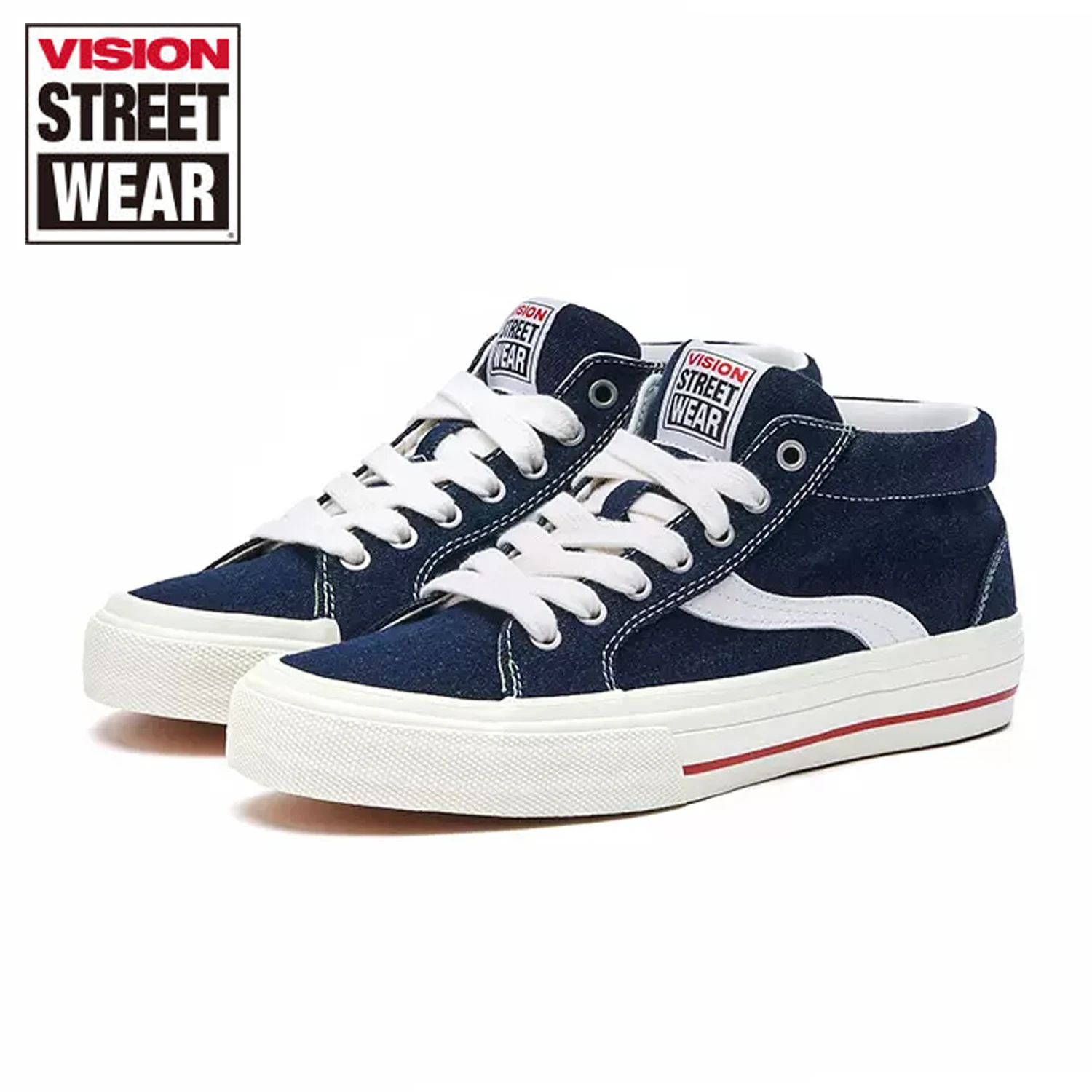 

Кроссовки Vision Cirkus Astley Pro мужские и женские, ковбойские, средней высоты, парусиновая удобная обувь для скейтборда, уличная одежда