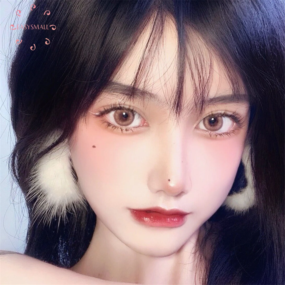 easysmall colored contact lenses color lens for eyes colorful cosmetic cons soft green small pupil degree option 2pcspair free global shipping
