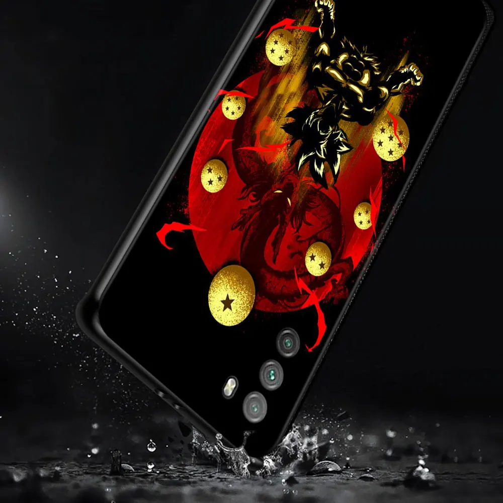dragon ball z dbz goku phone case for xiaomi poco x3 nfc m3 m4 pro f3 f1 mi 12 11t 10t lite 9t note 10lite 5g silicone cover free global shipping