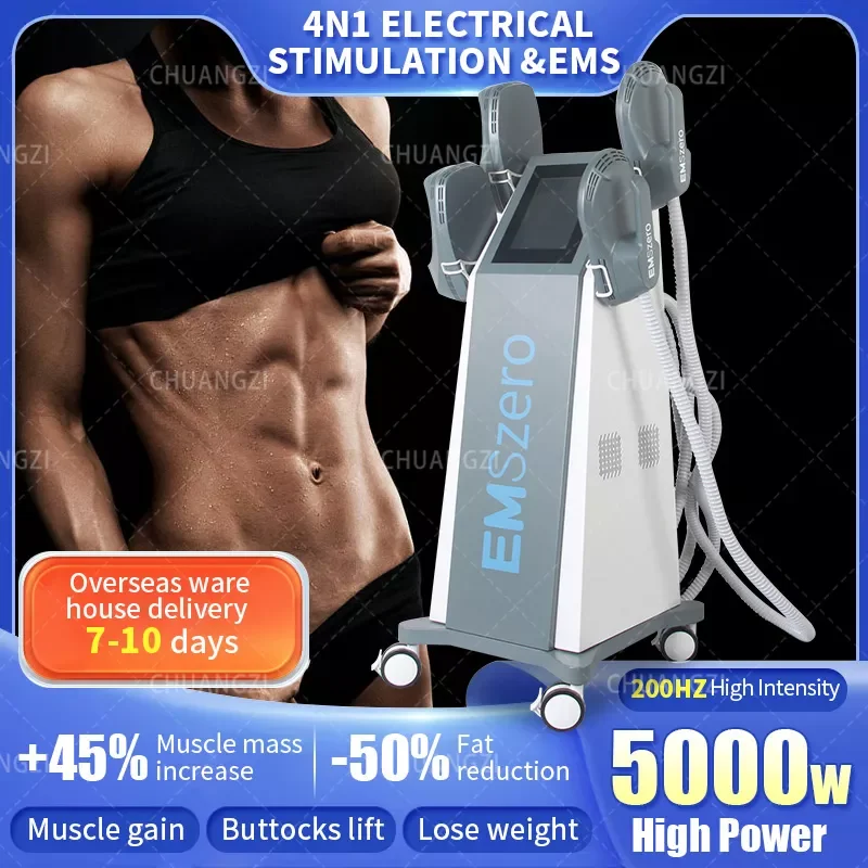 

Новинка 2023 DLS-EMS LIM NEO 13Tesla EMS Body Sculpt Machine Hi-emt Ems zero Neo 4 рукоятки оборудования для электромагнитной стимуляции мышц
