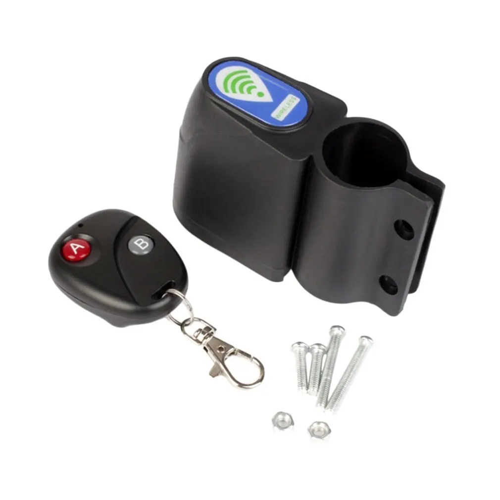 

Bicycle Anti-theft Lock Wireless Remote Control Vibration Alarm Mountain Road Bike Security Lock Bicycle Accessories