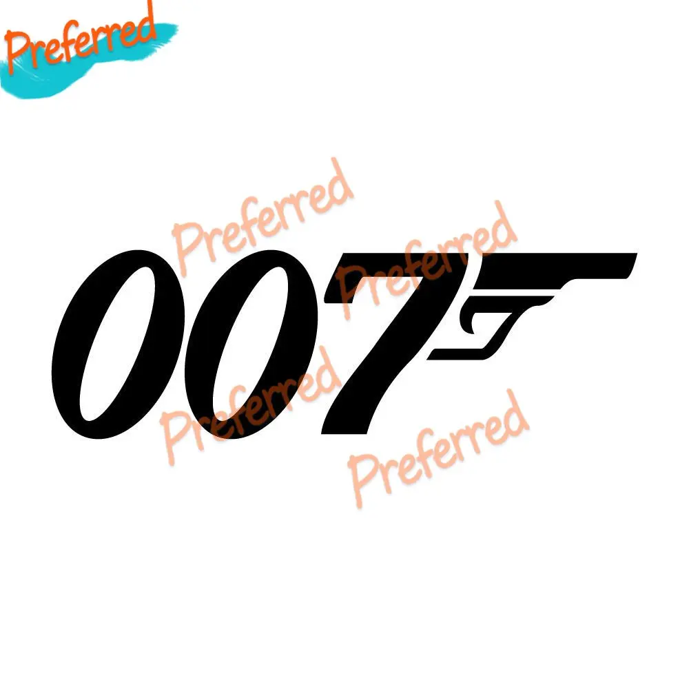 

007 Car Sticker Car Window Bumper Mirror Headlight Cover Laptop Motorcycle Racing Helmet Trunk Surfboard Camper Vinyl Decal
