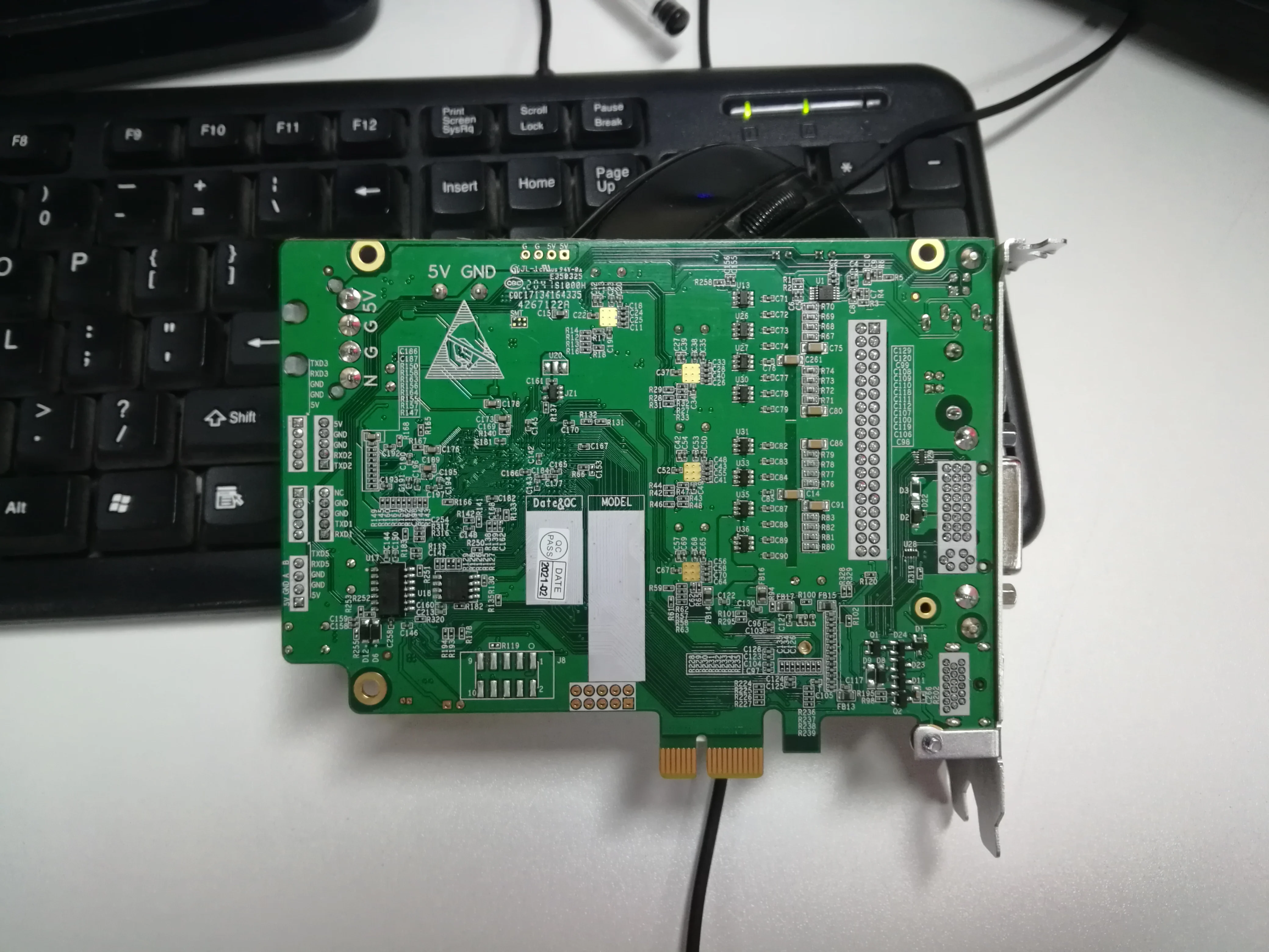 Novastar MSD600 MSD600-1 Отправка карты со светодиодным дисплеем Карта синхронного