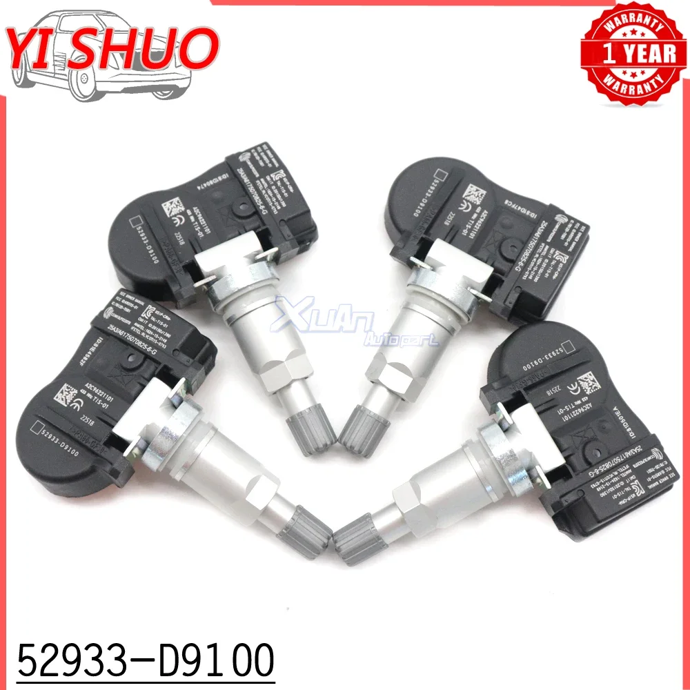 Genesis G90 Hyundai I30 IONIQ SANTA FE VELOSTER Kia NIRO Sportage Система контроля давления в шинах