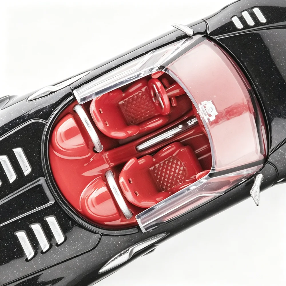 Фото Масштабная модель автомобиля Spyker C12 LaTurbie Convertible из сплава 1/64, реалистичная коллекционная литая модель, украшение для демонстрации, подарок №5