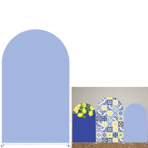 Positano плитка средиземноморские лимоны свод фон стенд ткани покрытия фарфоровые вечерние Arched для вечеринок