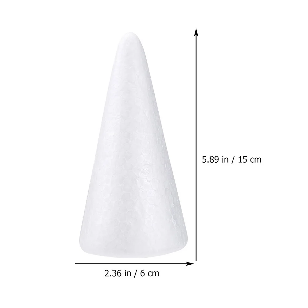 15 шт. пенопластовый конус маленькие тренировочные конусы игрушки рождественские