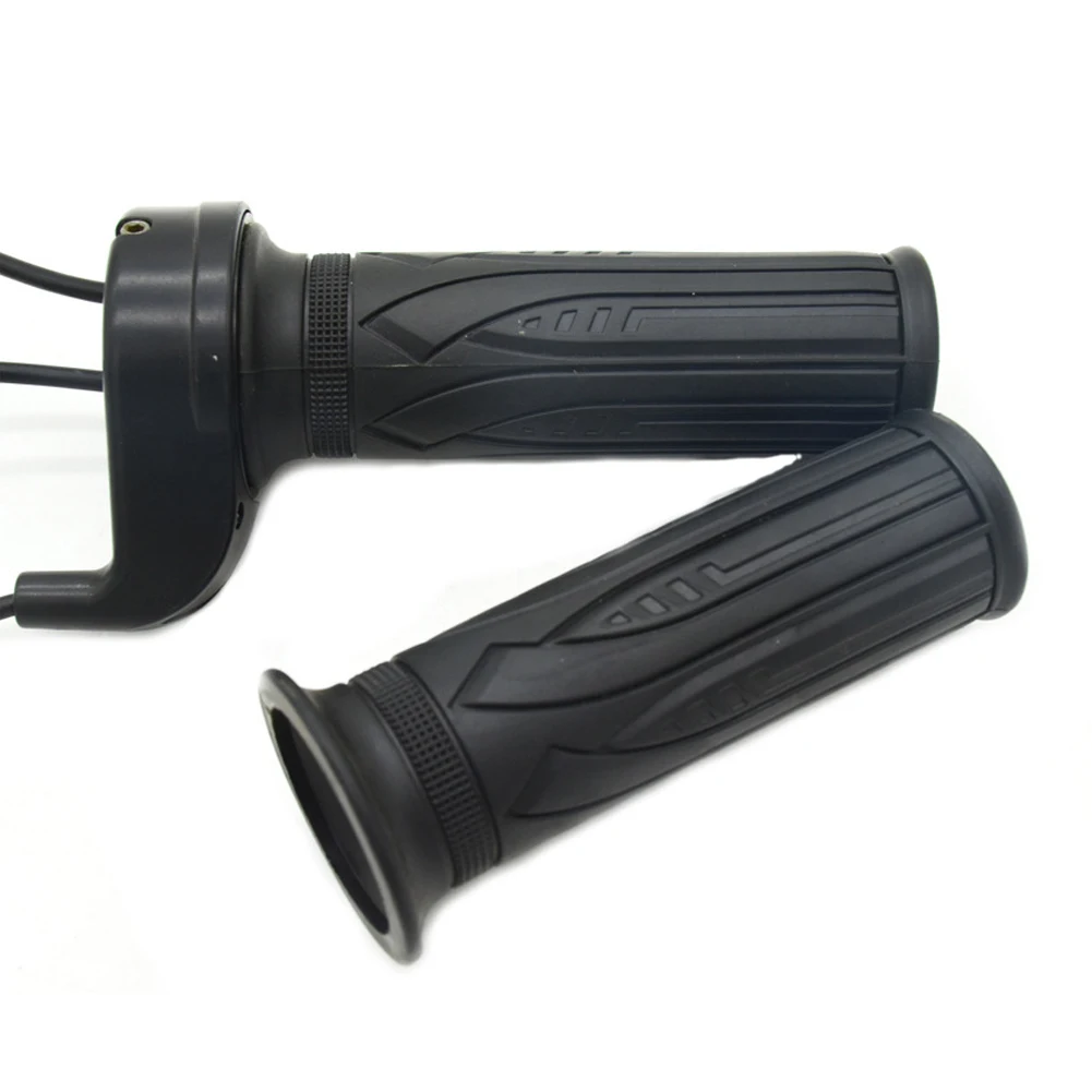 

Electric Bike Scooter Throttle 12v/24v/36v/48v Electric Vehicle Governor Pair Universal E-Bike Throttle Grip Replace Accessories