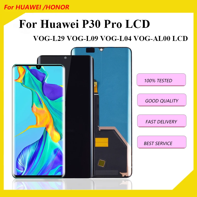 ЖК-дисплей с сенсорным экраном для Huawei P30 Pro