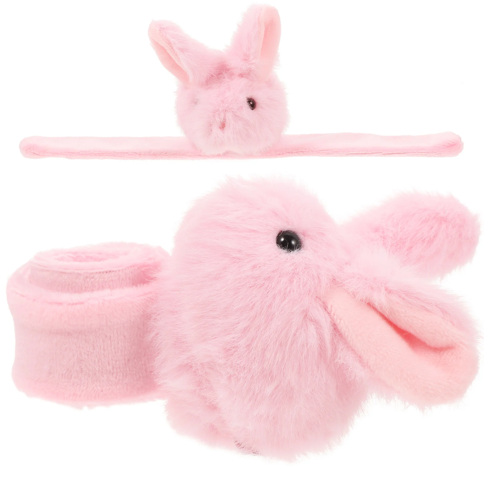 

Plush Ring Bracelet Kids Snap Bracelets Slap Bulk Baby Stuffed Animals Party Snaps Children The Gift