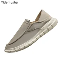 2022 New Canvas Shoes Men Loafers Light Walking Breathable Summer Comfortable Casual Shoes Men Sneakers Zapatillas Hombre