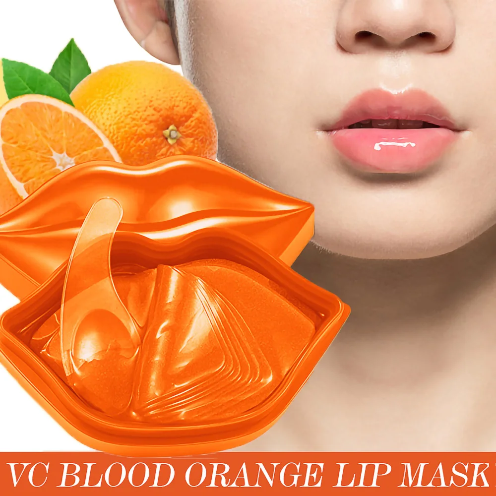 

Vitamin C Skin Care Lip Mask Moisturizing Skin Remove Dead Skin Lip Patches Fade Lip Wrinkle Brighten Skin Lip Care Masks