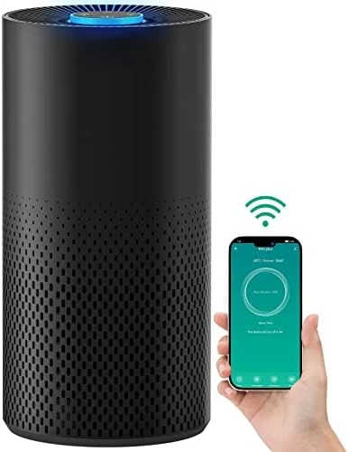 

Purifiers for Home Large Room Up to 1076 Ft², Smart WiFi& Bluetooth H13 HEPA Air Purifiers for Bedroom 22 dB, Air Purify Fi Gui