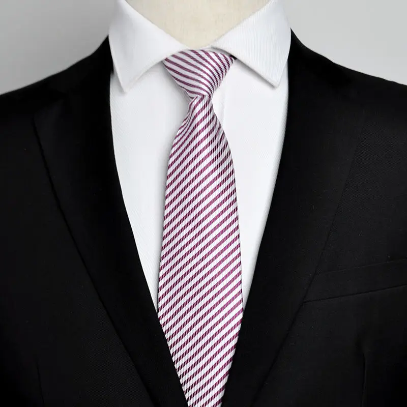 Галстуки для мужчин Деловая официальная одежда Профессиональный ленивый черный галстук на молнии для женщин Жениха Лучший мужской красный...