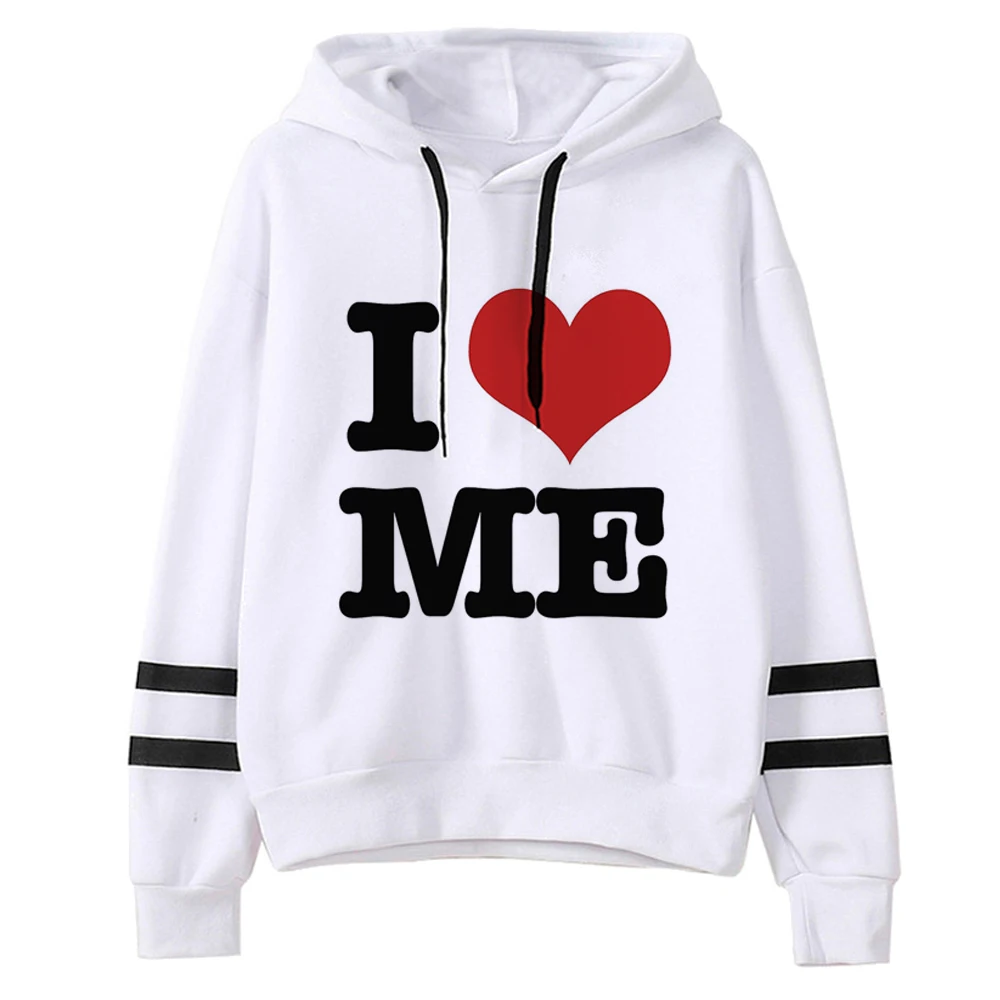 

Женский свитер с капюшоном i Heart Me, готический винтажный свитер в японском стиле, y2k, уличная одежда