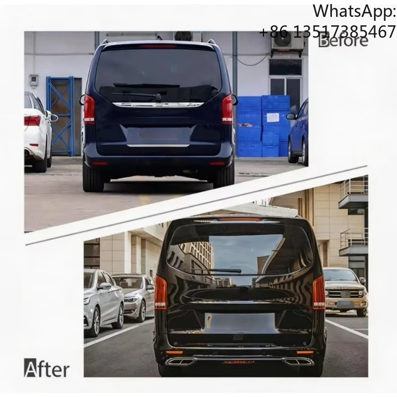 Идеальный комплект для рестайлинга V-Class Vito W447 (2016-2024): обновление до стиля AMG – передний и задний бамперы, решетка радиатора, тюнинг-комплекты, конверсионный комплект (art.: 3920db3b592df) - 3920db3b592df