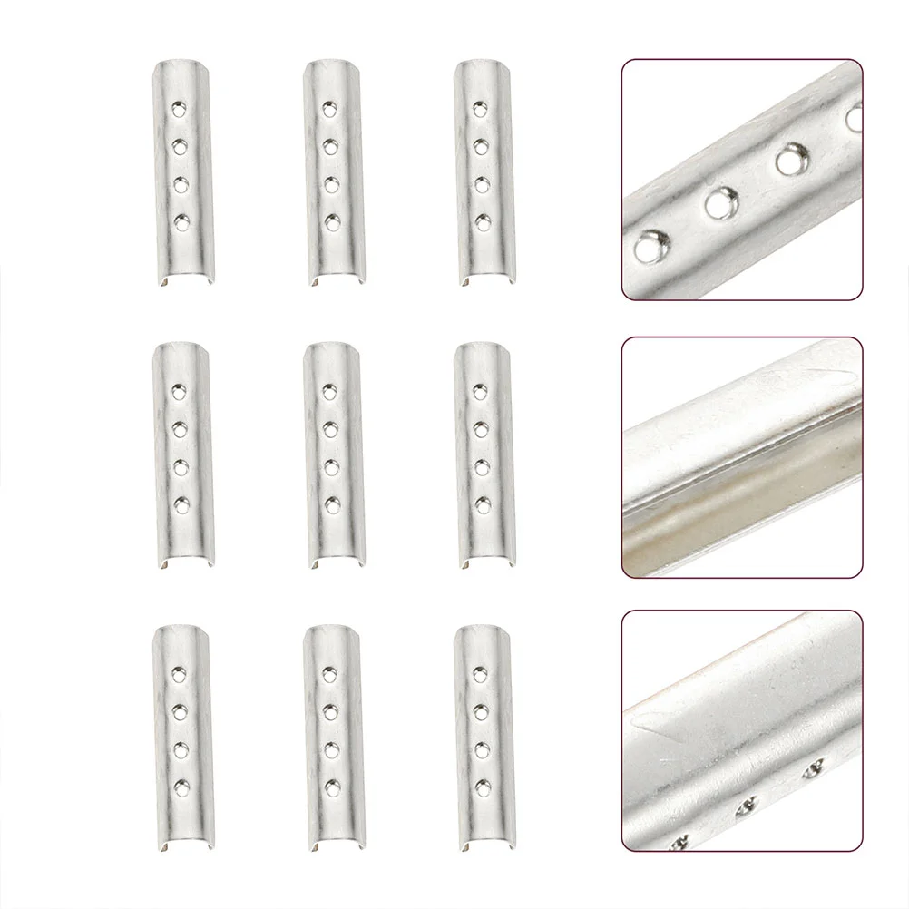 

Shoe Clip Shoelace Replacement End Metal Tip Practical Caps Repair Accessories Tips Nylon Shoelaces Head Heavy Duty