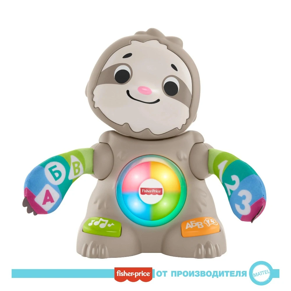 Игрушка Fisher-Price Линкималс Танцующий Ленивец музыкальный GHY96 | Игрушки и хобби