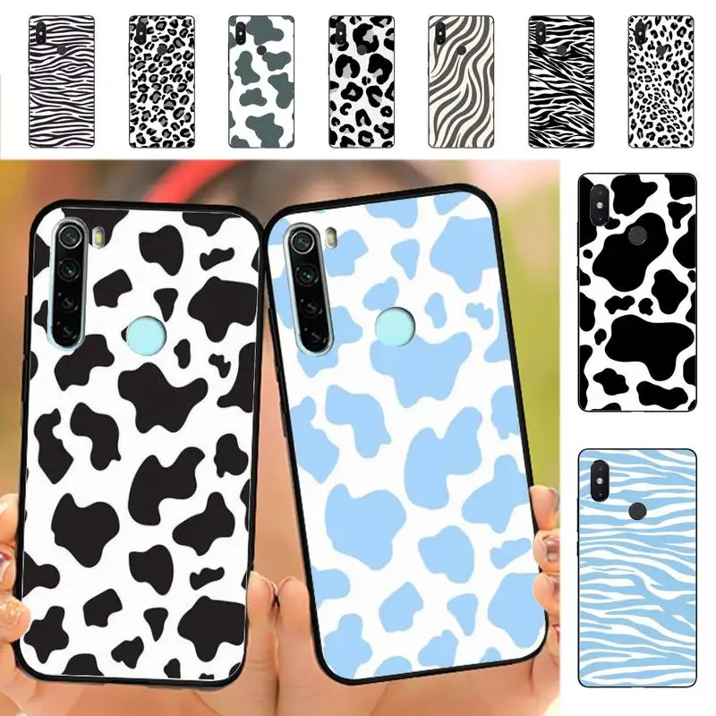 

Cow Zebra Phone Case for Redmi Note 8 7 9 4 6 pro max T X 5A 3 10 lite pro