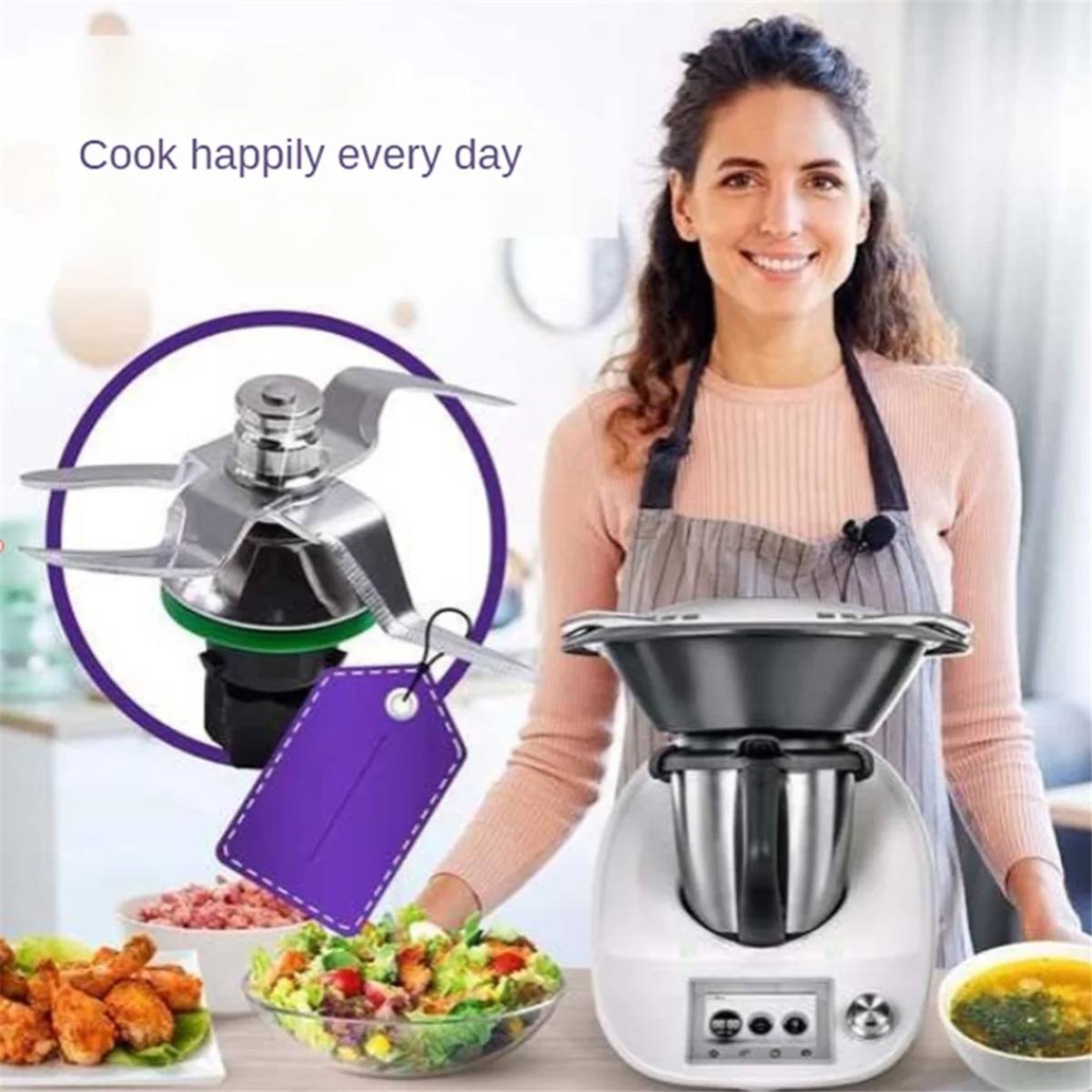 Аксессуары для ножей смешивания Сменное лезвие TM31 кухонного комбайна