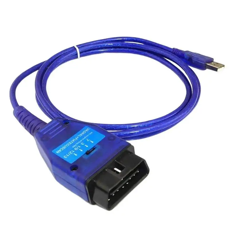 

Автомобильный 2 диагностический сканер кабель для VAG USB 409 KKL для Fiat ForVAG USB интерфейс для Windows ПК ноутбука планшета