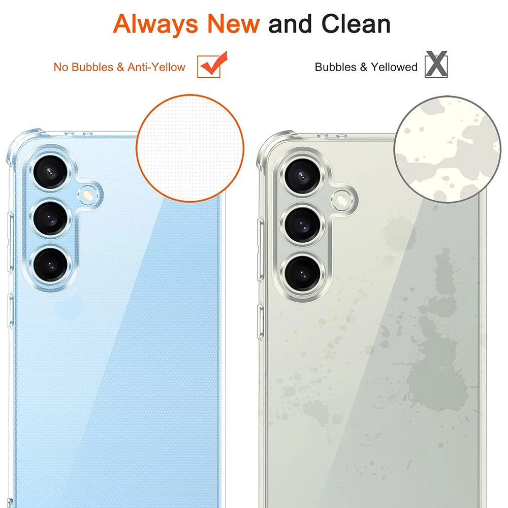 Роскошный силиконовый мягкий чехол с подушкой безопасности для Samsung Galaxy S24 FE Plus