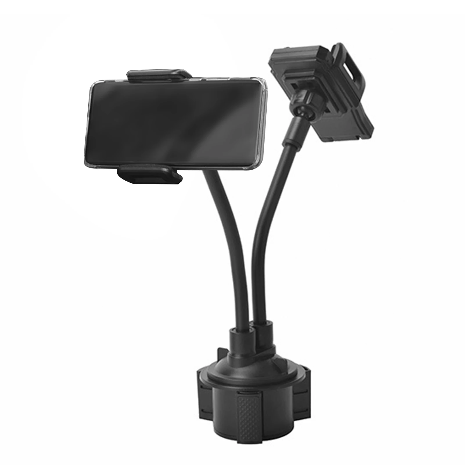 

Universal Car Cup Phone Holder Universal Adjustable Car Cup Holder Phone Mount 360 Rotatable Adjustable Double Car Phone Bracket