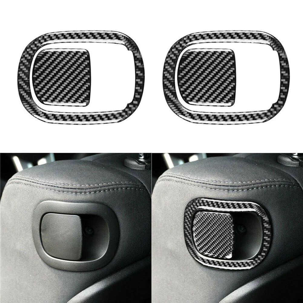 

Carbon Fiber Seat Backrest Switch Cover Interior Trim For Dodge Challenger 2015-2020 Seat Back Switch Cover Interior