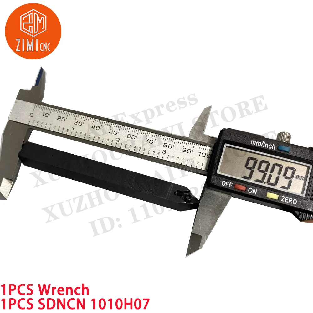 1PC SDNCN1010H07 Внешний круглый токарный держатель Вставка с твердосплавными