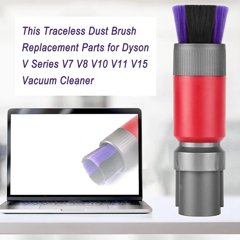 Для Dyson V7 V8 V10 V11 V15 Гибкий щелевой инструмент и бесследная щетка для пыли