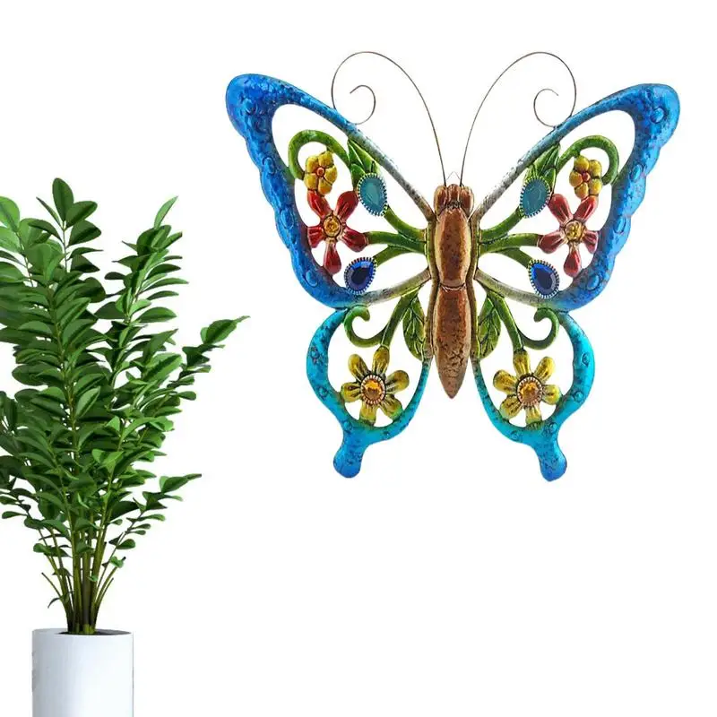 

Настенный декор, металлическая бабочка для украшения дома, сада, улицы, скульптура, декоративные статуи, аксессуары для двора