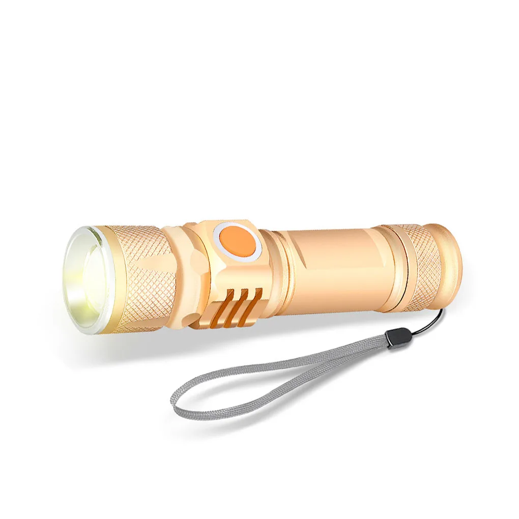 

Rechargeable Powerful LED Flashlight Long-range Wear-resistant Mini Adjustable Torches Outdoors Hand Lamp Fishing